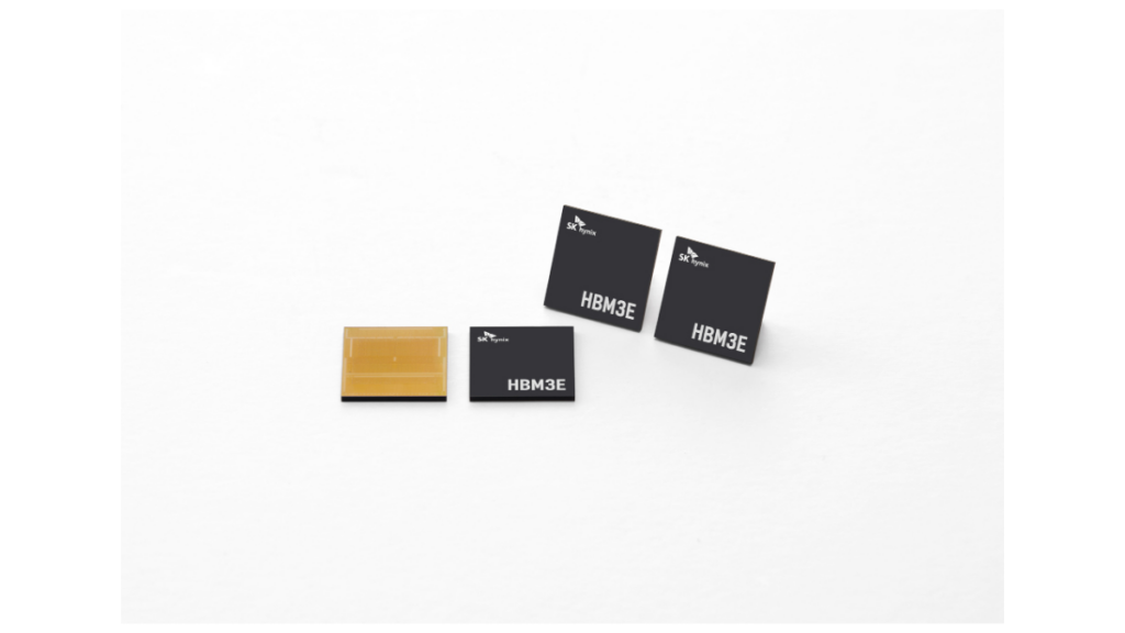 Chips de memoria HBM3E de SK Hynix